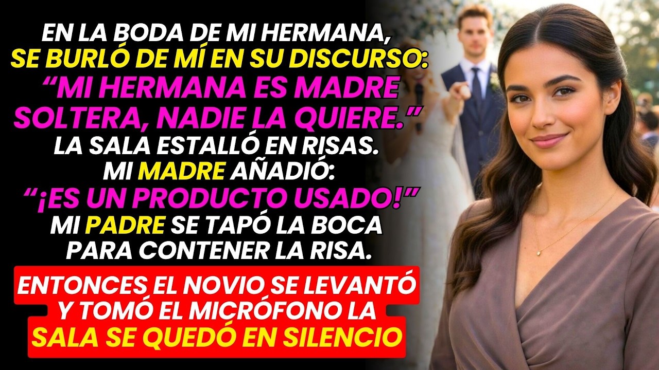 Cuando Mi Hermana Me Llamó “No Deseada” En Su Boda, Mis Padres Se Taparon La Boca Mientras Reían...
