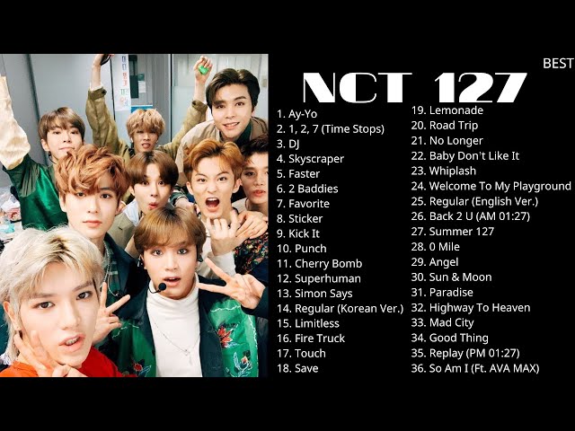 NCT127 Best Songs Playlist  (2023 updated) audio class=
