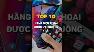 Top 10 Hãng Điện Thoại Được Ưa Chuộng Nhất