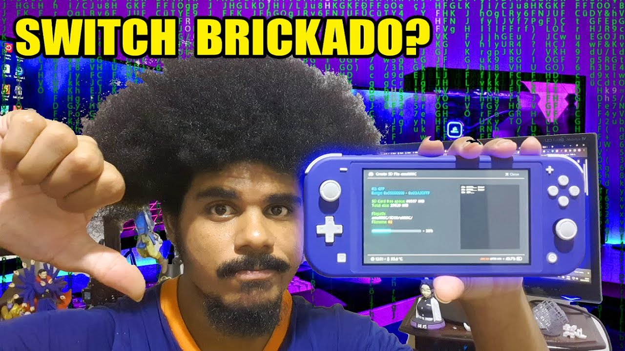 Nintendo Switch nan Deu Ruim Nintendo Switch Lite Com Nand Defeituosa - YouTube