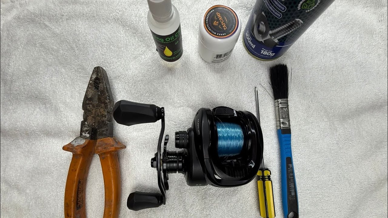 Manutenção da carretilha Black Tamba BG