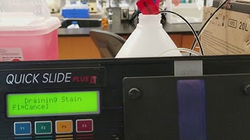 Hematology:  Automated Blood Smear Stainer