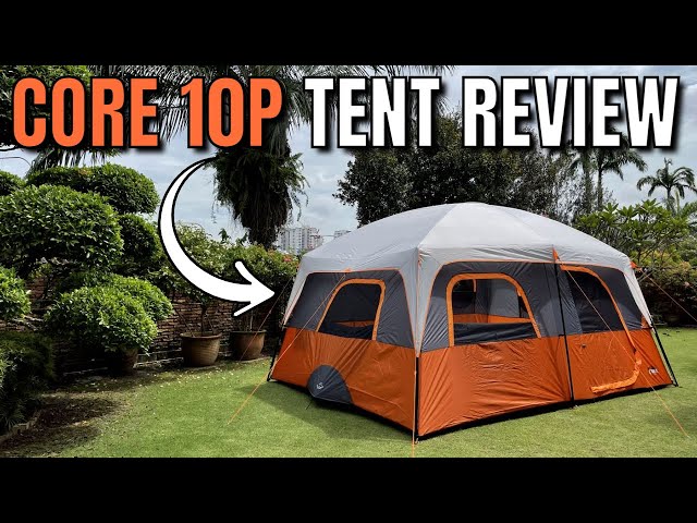 Core 10-Person Straight Wall Cabin Tent (TESTS + REVIEW