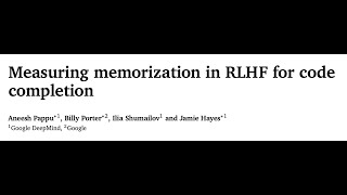 [QA] Measuring memorization in RLHF for code completion