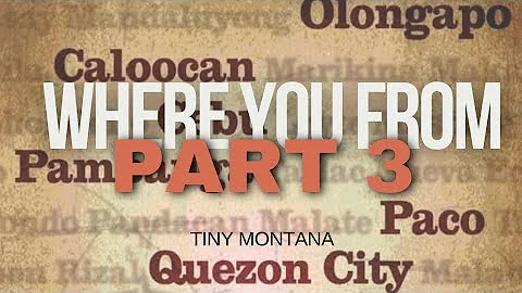 Tiny Montana - Where you From Part 3 (Hev Abi, Sinio, Range, Lanzeta, Kris Delano...