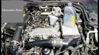 How to Change Engine Oil in Mercedes-Benz C300 W205 W206 and E300 W213