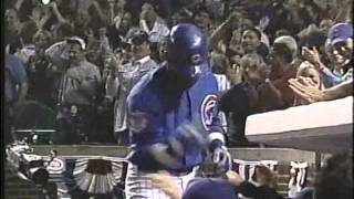 Sammy Sosa HRs in Games 1 & 2 of 2003 NLCS