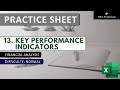 [Practice Sheets] 13. Key Performance Indicators