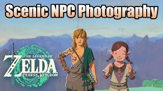 Taking Epic Scenic Aerial Photos With NPCs in Tears of the Kingdom
