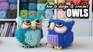 Design & Crochet a grumpy owl! (Don't worry, I'll help!)