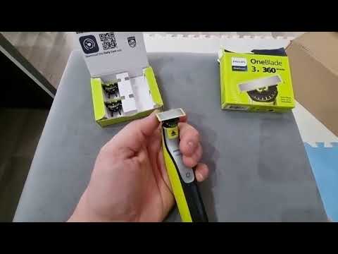 Maszynka Philips OneBlade i nowe tanie oryg wkłady pasują z nowszej.