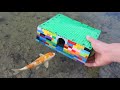 LEGO FISH-TRAP CATCHES Coloful Fish for Jaws!!