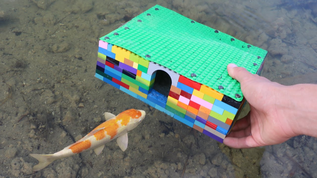 LEGO FISH-TRAP CATCHES Coloful Fish for 