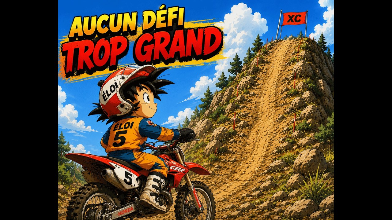 Éloi Vs. la piste de pratique Cross-Country