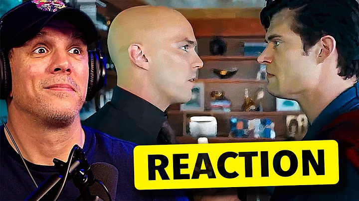 SUPERMAN SCENE REACTION! LEX VS SUPERMAN!