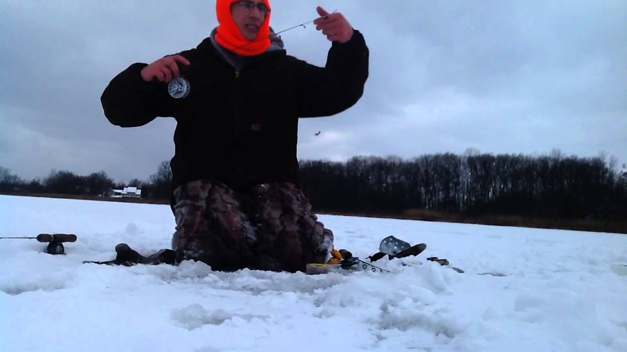 Ice Fishing Super Finicky Bluegills YouTube