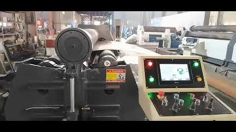 CNC 4-roller Bending Machine/ four roller rolling Machine W12-12x2500mm for China KRRASS