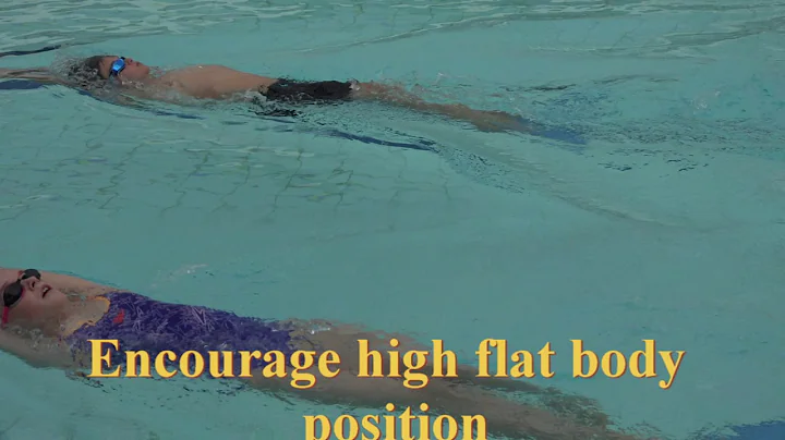 Backstroke drills for young swimmers