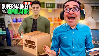 SUPERMARKET SIMULATOR #34 | ATINAR COM NOVOS PRODUTOS