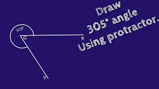 Famous How to draw 305 degree angle using protractor.make 305 degree angle using protractor.shsirclasses. Net Worth
