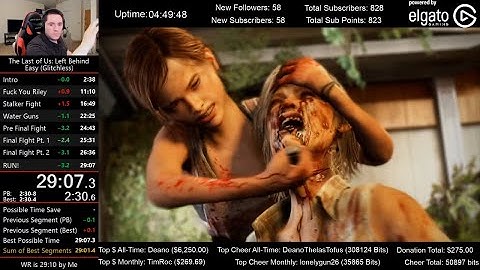 The Last of Us: Left Behind Speedrun (29:07) on Easy mode (Glitchless)