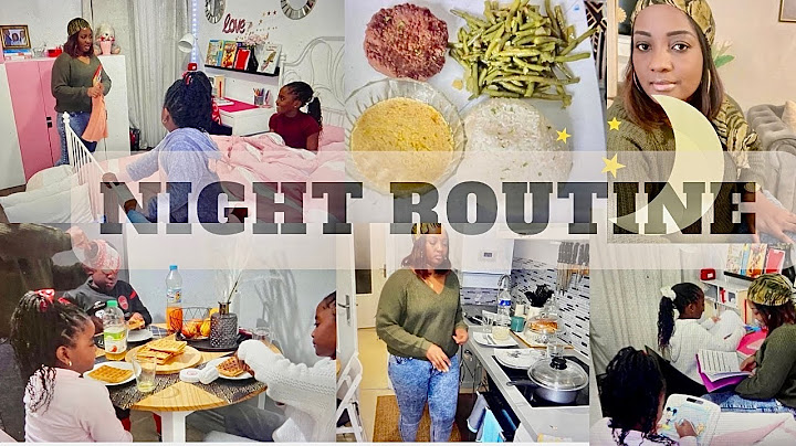 🌙ROUTINE DU SOIR Avec 3 enfants .Mon organisation du soir .Menage du soir