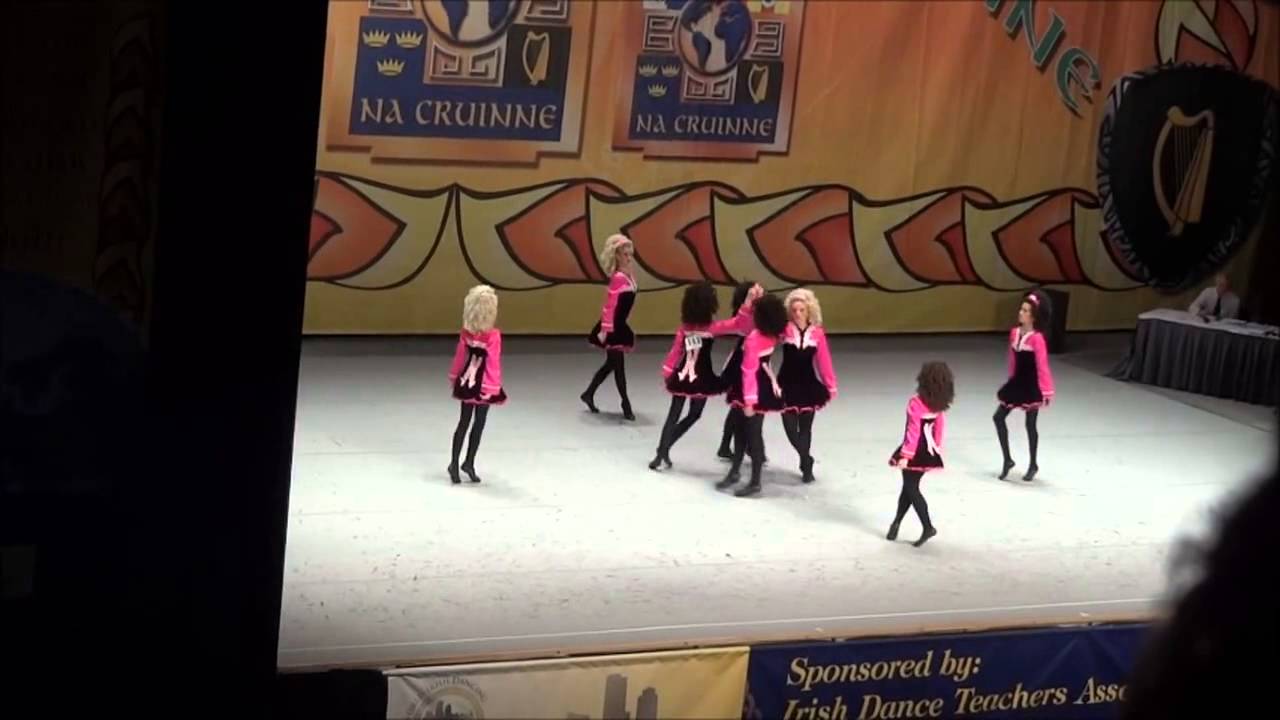 Dillion Moore Irish Dance Academy U16 team at 2013 Irish Dance World