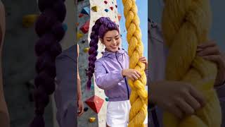 Rumi and Jinu are competing in a costume contest. #funny#kpop