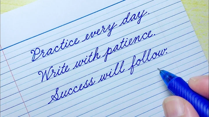 Cursive Writing Quote 32 | Cursive Handwriting Practice | Cursive Letters | How to write in cursive