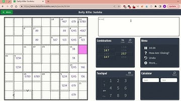 Killer Sudoku - 30186 - (25-Sept-02)