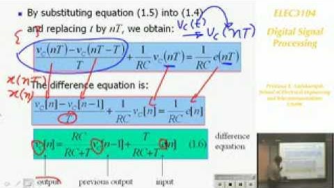 Digital Signal Processing 1: Signals and Systems - Prof E. Ambikairajah