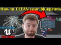 UE4 in 60 seconds: How to clean your blueprints #Shorts