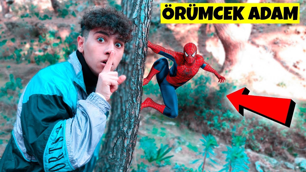 orumcek adam in gercek yuzu spiderman youtube