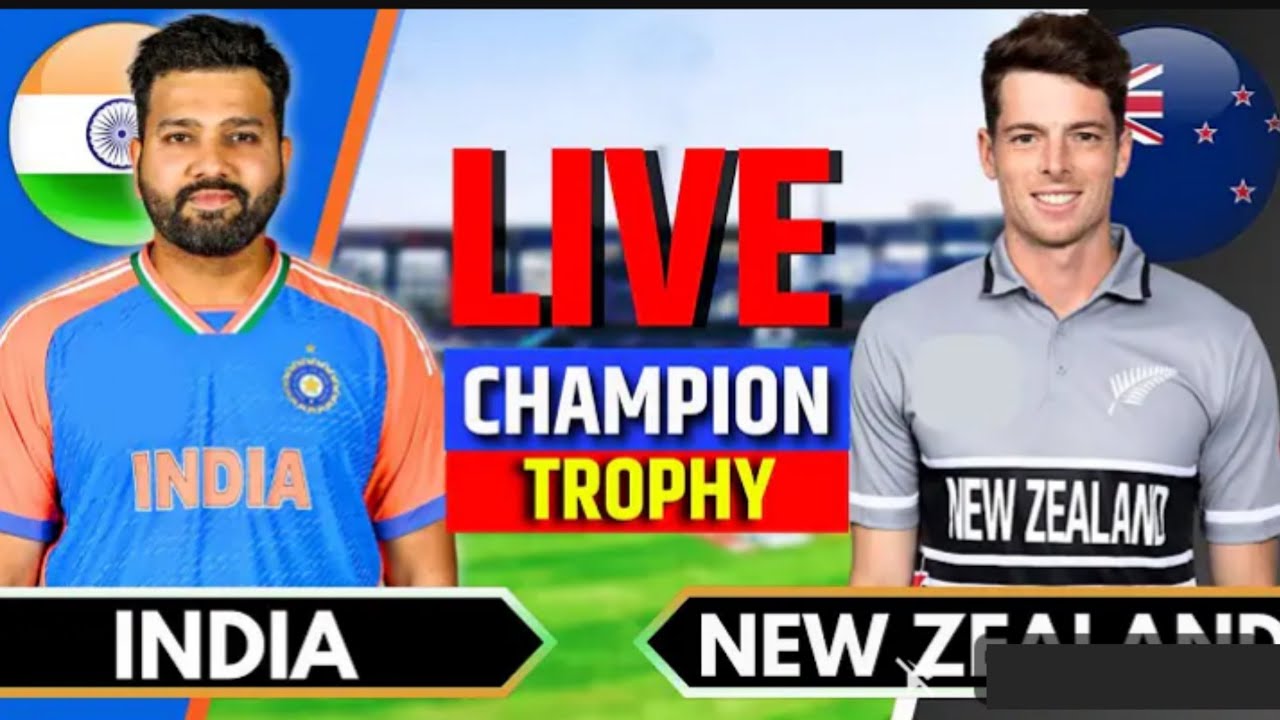 India vs Newzleand CT2025 Live | CT2025 11nd Live Match | IND vs Nz Live Score & CommentarLivey