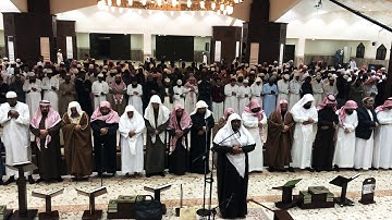 تلاوه مرئية لأية الكرسي للقارى مرزوق الأحمد بحضور معالي الشيخ عبدالله المطلق