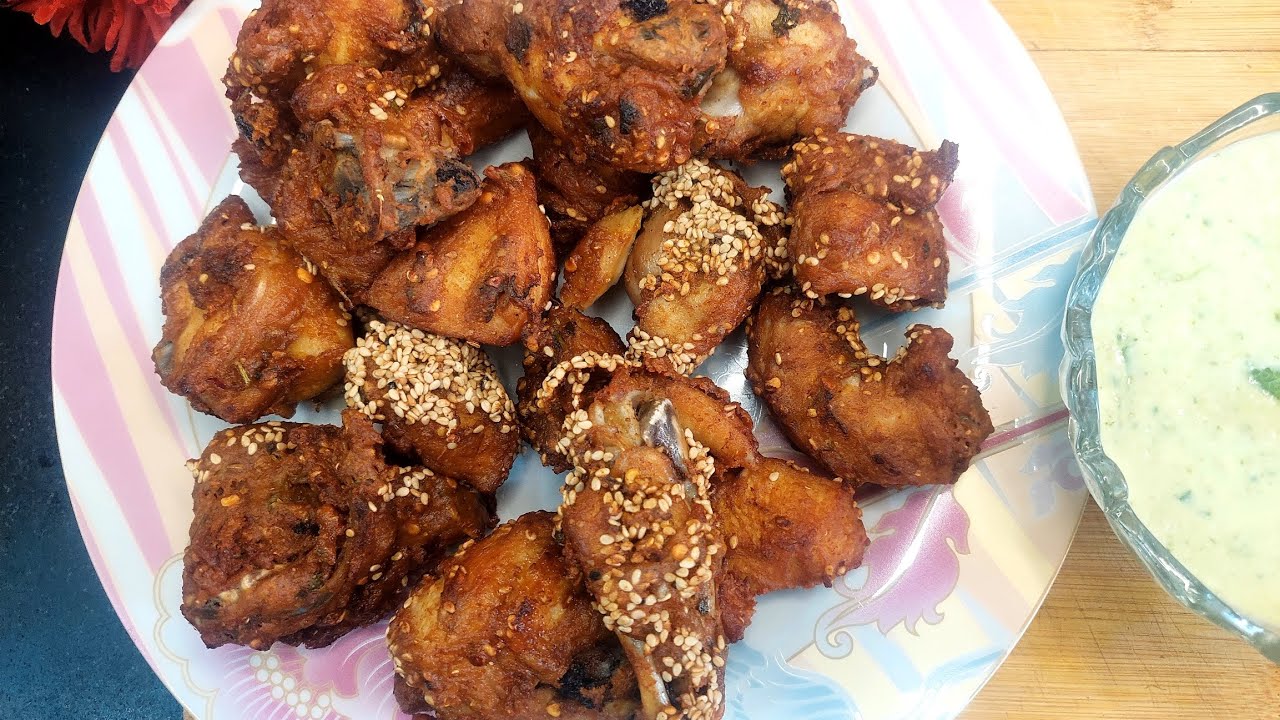 Chicken crispy pakora recipe| chicken roast recipe| crispy fried chicken
