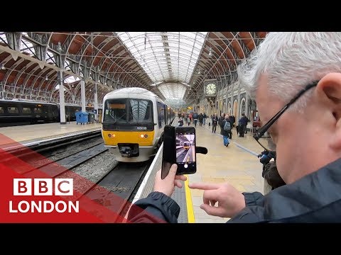 The London ghost train on its final journey – BBC London