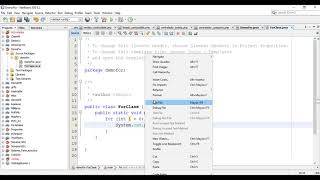 estructura for de java - continue y break