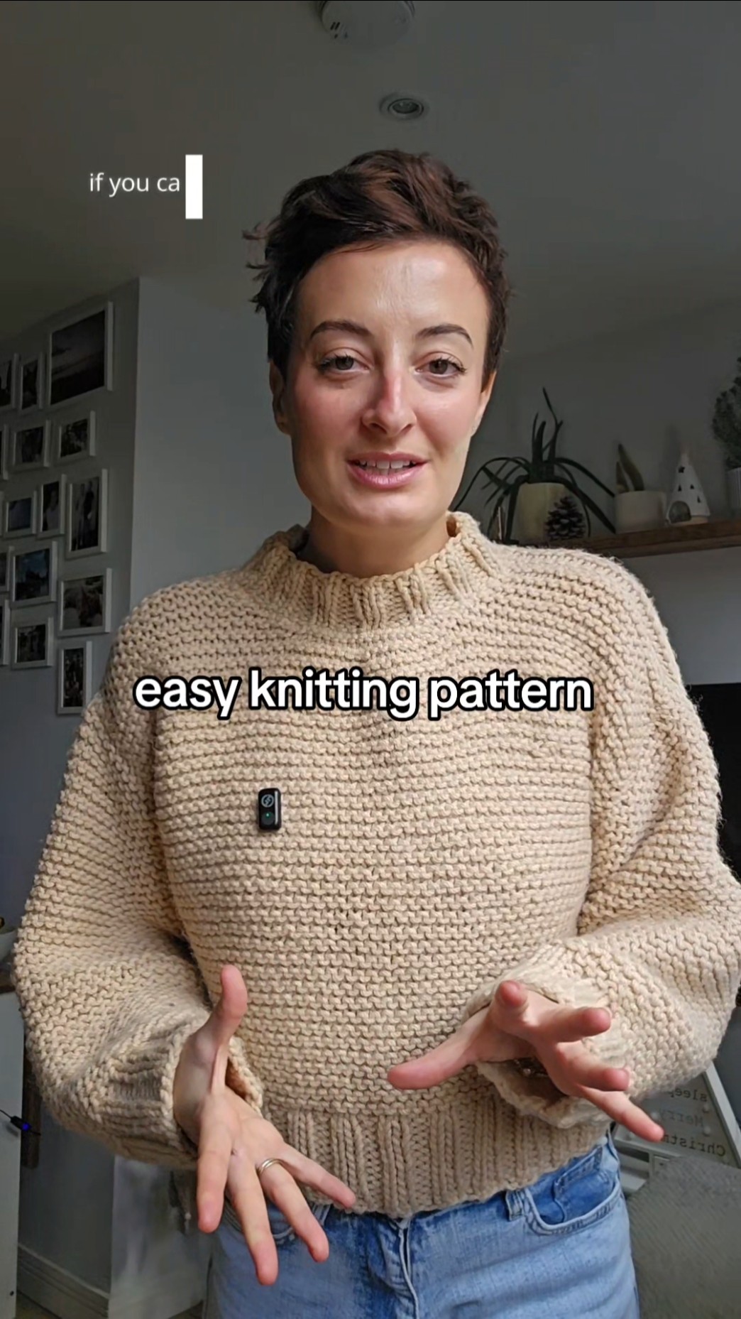 Chunky Knit Garter Stitch Pullover Pattern Garter Stitch Pullover