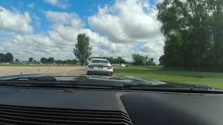 In car instruction with Randy and Greg at DCTC.