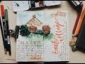 Travelers Notebook // Journal With me, French Village in Watercolor