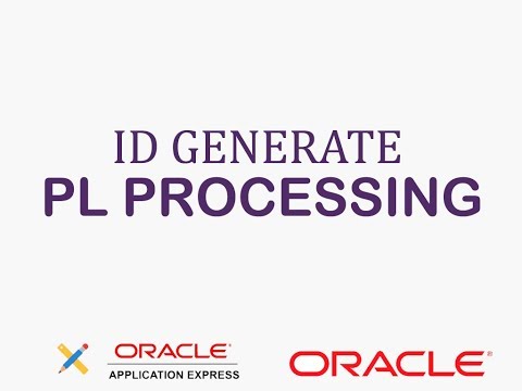 Generate Auto ID | Forms | Oracle APEX