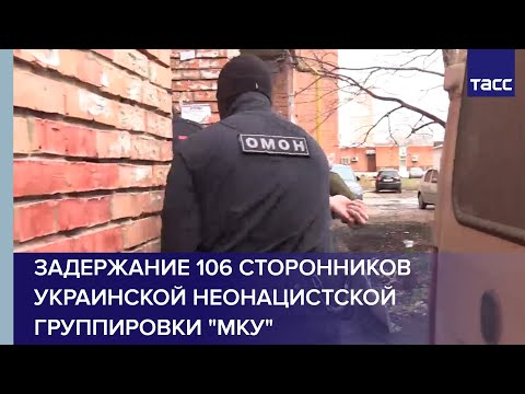 В 37 регионах РФ задержаны 106 сторонников украинской неонацистской группировки "МКУ"