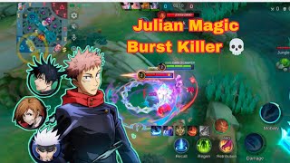 150 KILLS! JULIAN NEW CHEAT BUILD THAT CAN RANK UP FAST! (julian best build 2026)Mobile Legends
