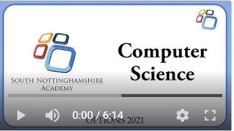 Computer Science - Yr 8 Options Evening