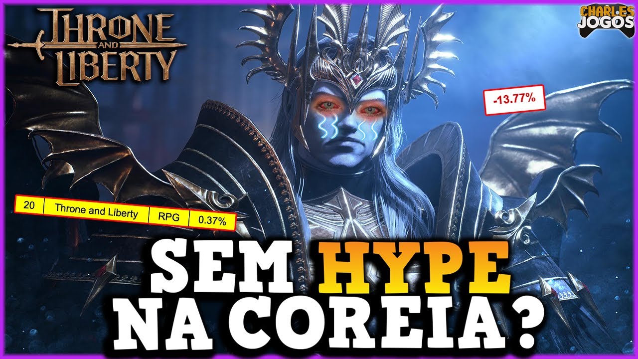 THRONE AND LIBERTY  REVELADA DATA DE LANÇAMENTO, GAMEPLAY E MUITO MAIS  SOBRE O MMORPG! ⚔️👑 