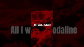 All I want - Kodaline (slowed + rain)