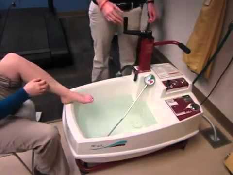 Whirlpool Therapy at ISU Student Health Physical Therapy