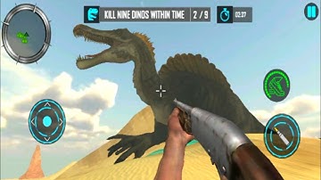 Real Dino Hunting Zoo Games Android Gameplay #1