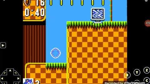 Sonic The Hedgehog (Sega game gear) part 1